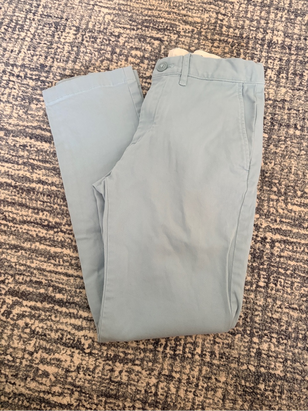 Crewcuts Boys' Pale Blue Chino Pants - Sz: 12